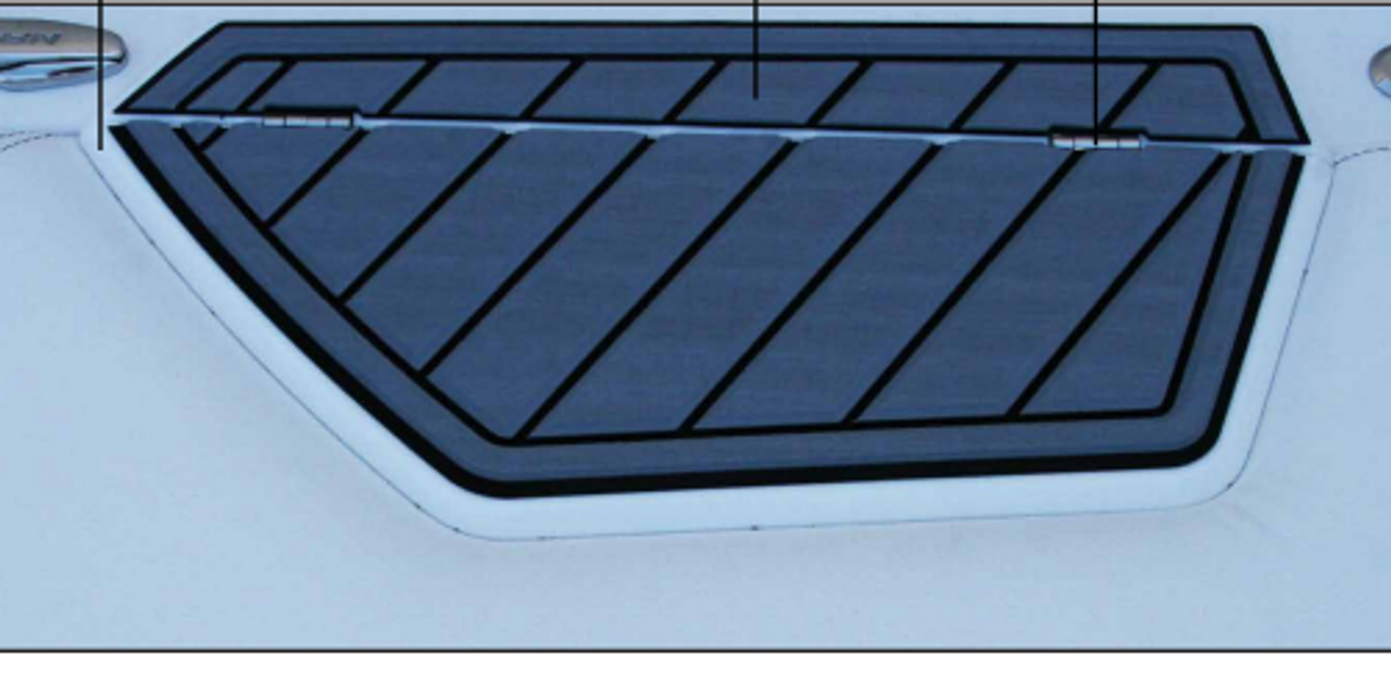 Нескользящий титановый задний люк серии G