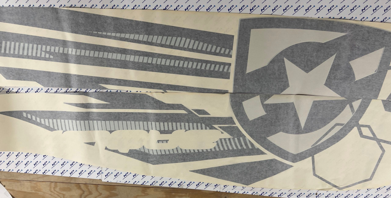 НАКЛЕЙКА HULLSIDE GRAPHIC SPORT 226 SHIELD КОМПЛЕКТ ИЗ 4 ЧАСТЕЙ