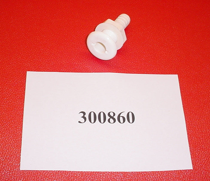 СКВОЗНОЙ КОРПУС - 3/4" БЕЛЫЙ 