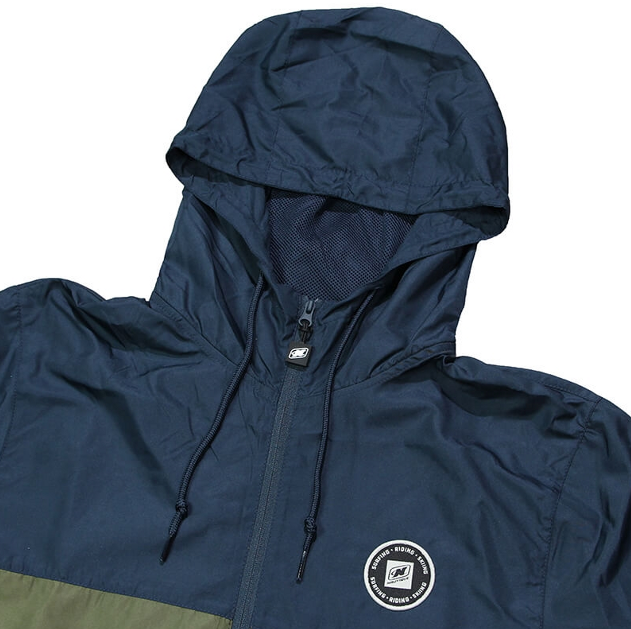 Ветровка Helix на молнии- Темно-синий/Хаки