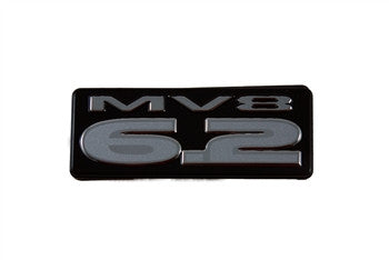 НАКЛЕЙКА, ВОЗДУХОЗАБОРНИК ILMOR СЕРЕБРИСТО-ЧЕРНЫЙ 6,2л