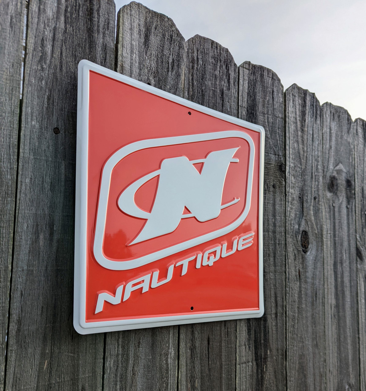 Настенная вывеска Nautique из алюминия 12x12