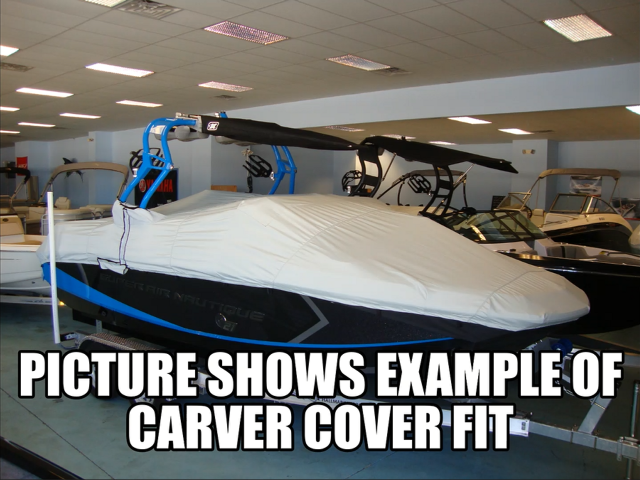 14-22 CORRECT CRAFT SUPER AIR NAUTIQUE G21 с БАШНЕЙ УПРАВЛЕНИЯ ПОЛЕТОМ W / SWPF и 17-19 SUPER AIR NAUTIQUE G21 с БАШНЕЙ FC СЕРИИ G W / SWPF КРЫШКА ЛОДКИ- АКРИЛОВЫЙ ЧЕРНЫЙ КАК СМОЛЬ- OVERSTOCK