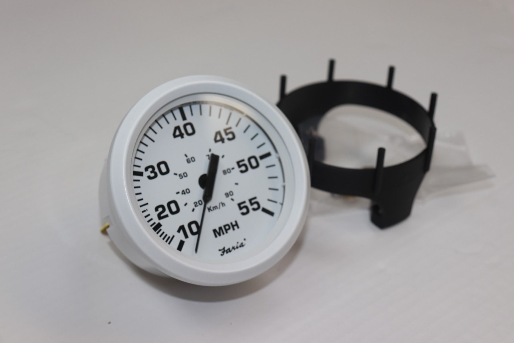 Платье со спидометром Faria белое 55 миль в час