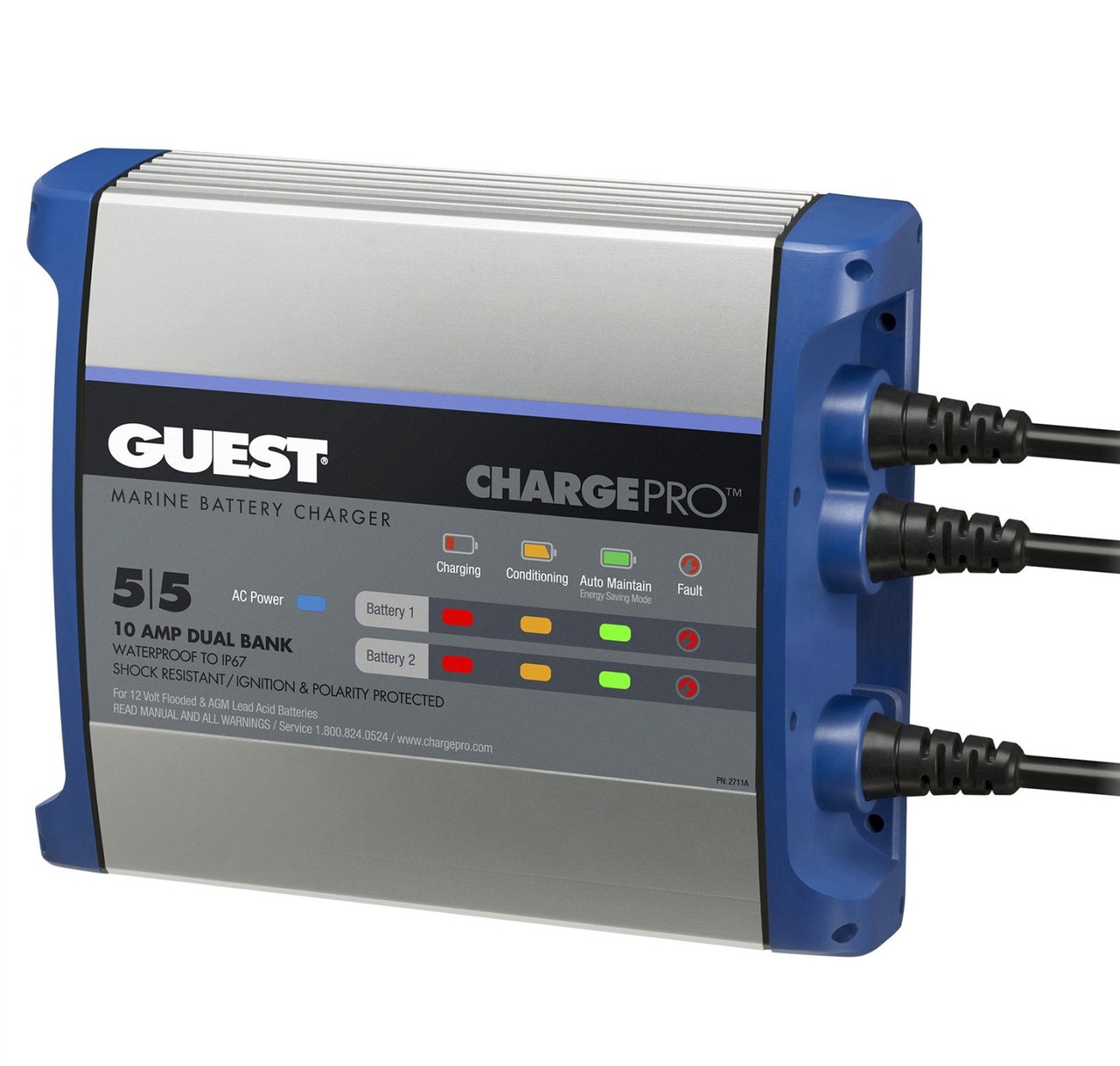 Зарядное устройство АКБ dual bank 10 ампер