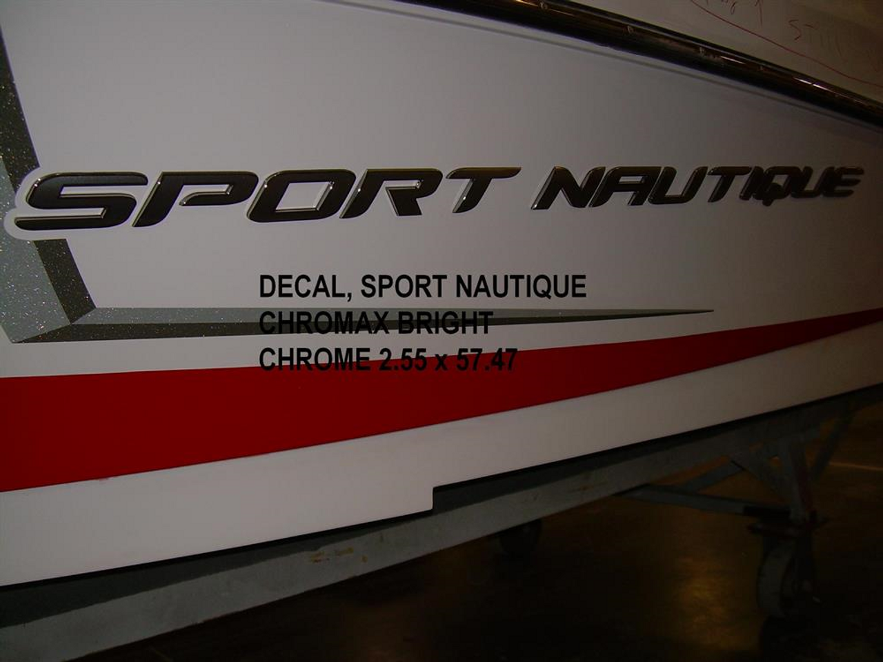 Наклейка на корпус Sport Nautique Chromax