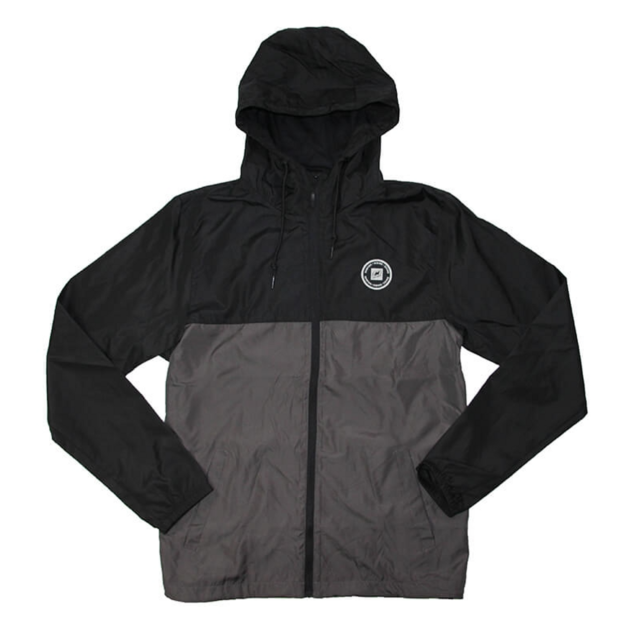 Легкая куртка-ветровка- Черный/графитовый