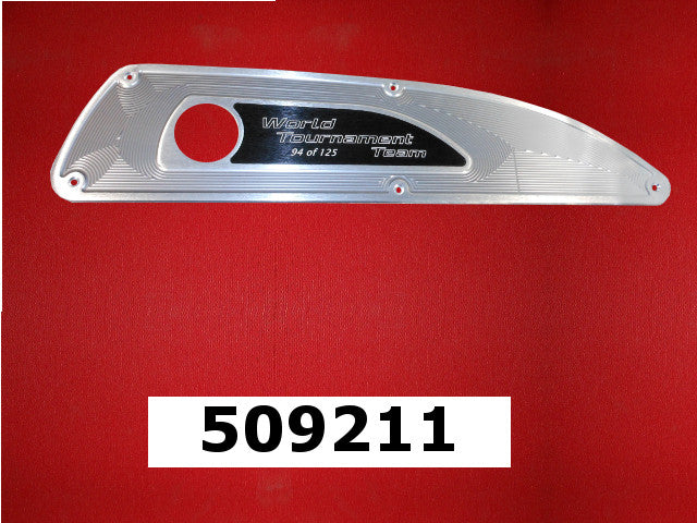 АППЛИКАЦИЯ-ИДЕНТИФИКАТОР "WTT"ДРОССЕЛЬНОЙ ЗАСЛОНКИ 190/197WTT '11-'14 КОМАНДА МИРОВОГО ТУРНИРА 