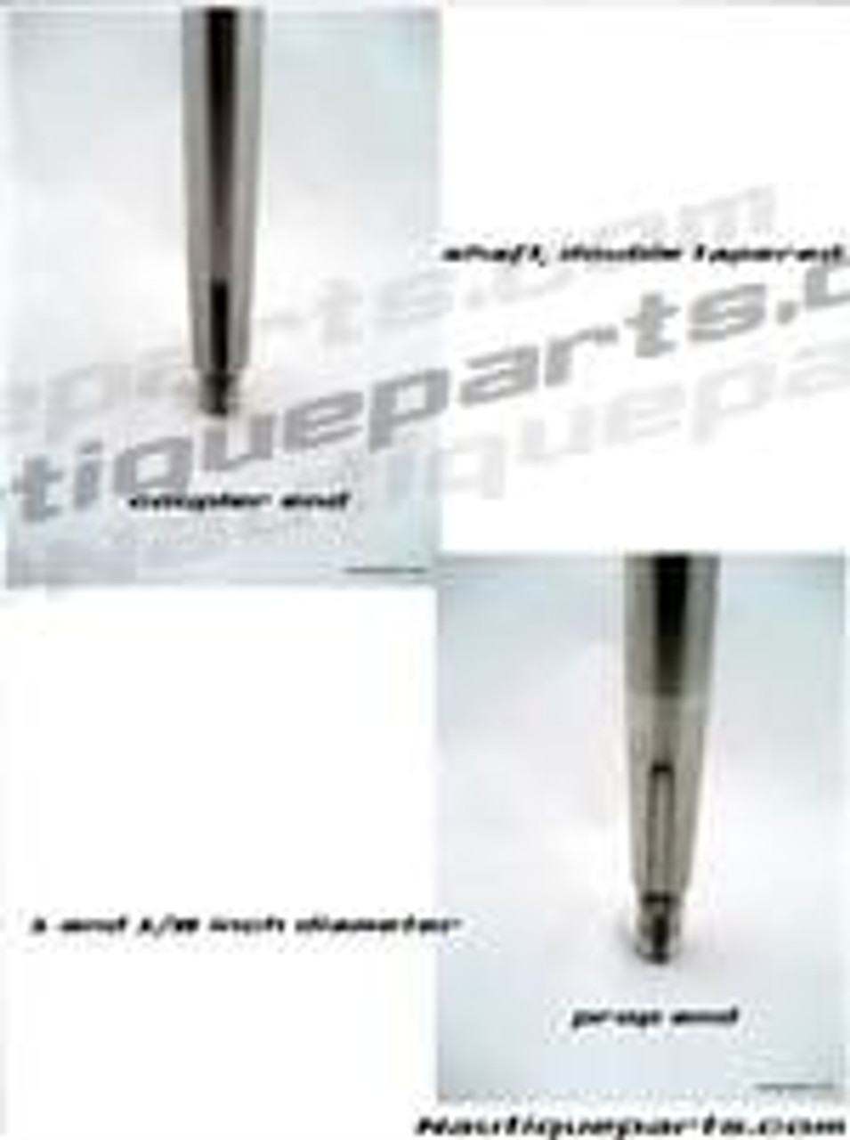 Вал, 1-1/8" X 52-5/8", двойной конусообразный