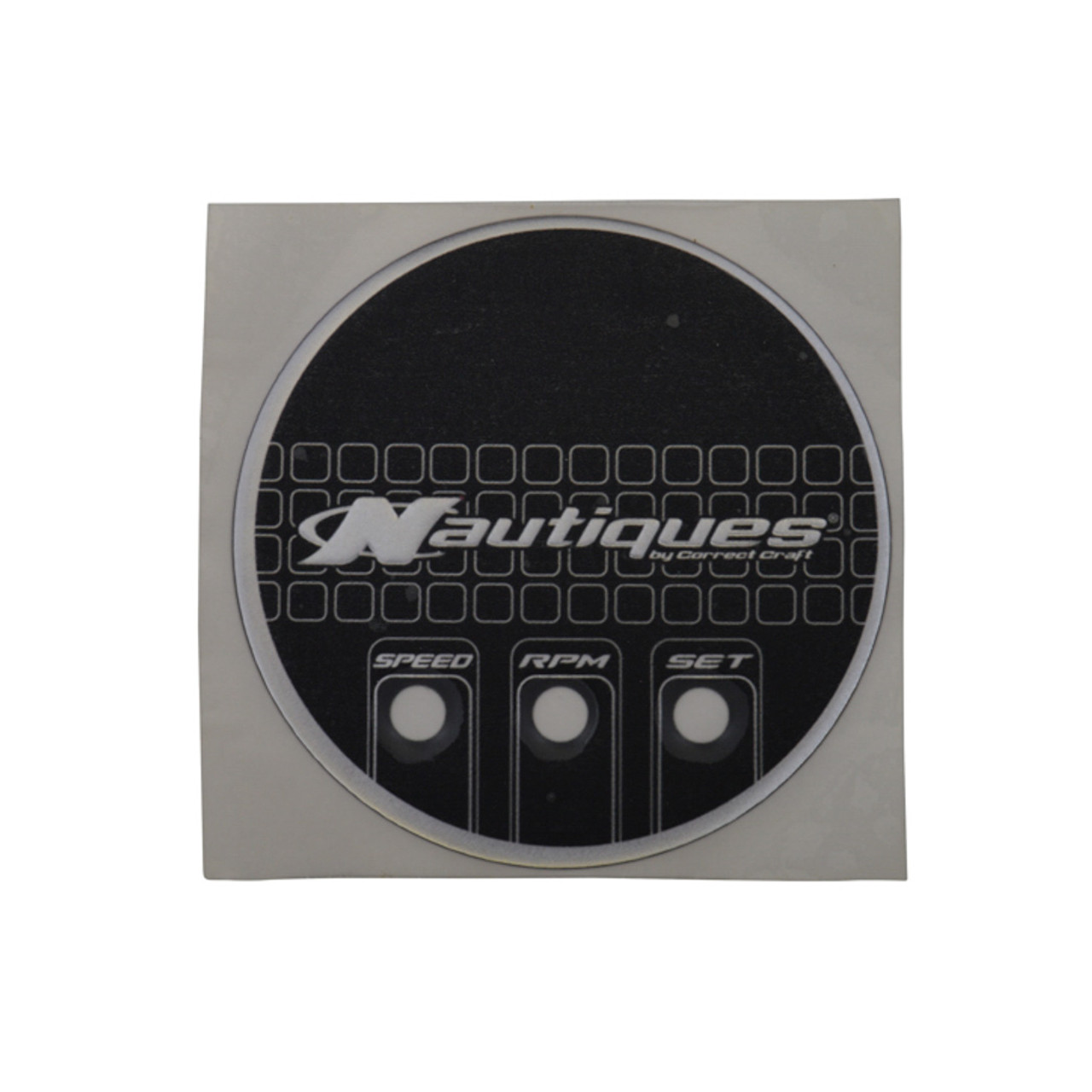 НАКЛЕЙКА, КУПОЛООБРАЗНЫЙ РЕГУЛЯТОР СКОРОСТИ, ПРОСТАЯ ВЕРХНЯЯ ПРИБОРНАЯ ПАНЕЛЬ