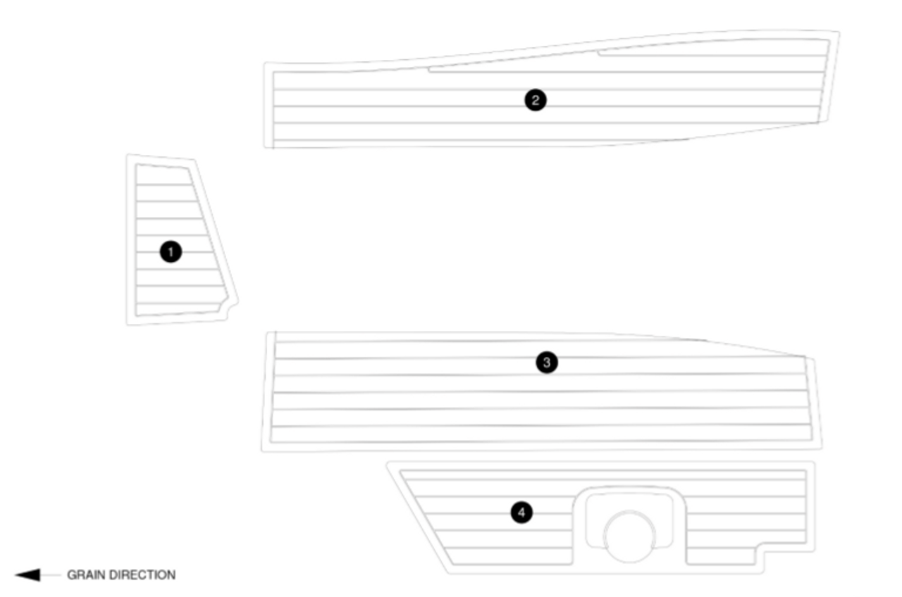 Комплект для хранения автокресла G23 2017-2019 SeaDek