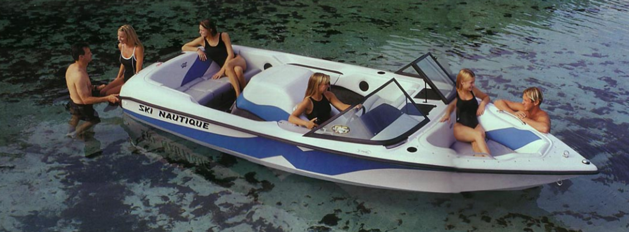 2000 CORRECT CRAFT SKI NAUTIQUE OPEN BOW С КРЫШКОЙ ДЛЯ ШЛЮПКИ ВВОДА-ВЫВОДА SWPF- АКРИЛОВЫЙ МОРСКОЙ СИНИЙ-OVERSTOCK