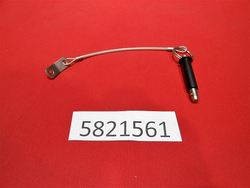 БЫСТРОСЪЕМНЫЙ ШТИФТ ДЛЯ КРЕПЛЕНИЯ ПЛАТЫ К СТОЙКЕ ZFT0 '13 со ШНУРКОМ