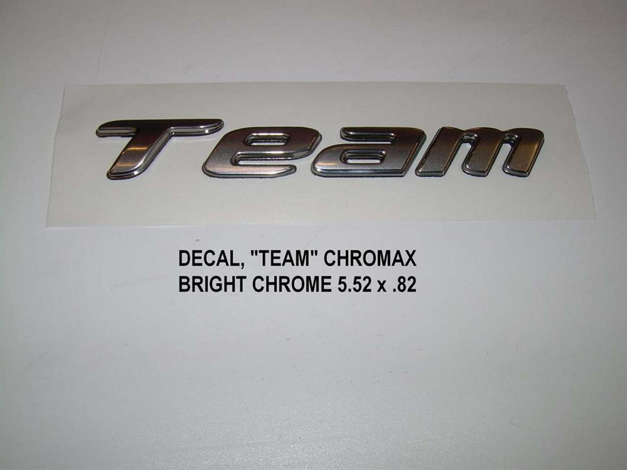 Наклейка TEAM Chromax