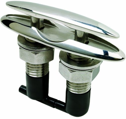Аккуратный зажим из нержавеющей стали Attwood 4,5"