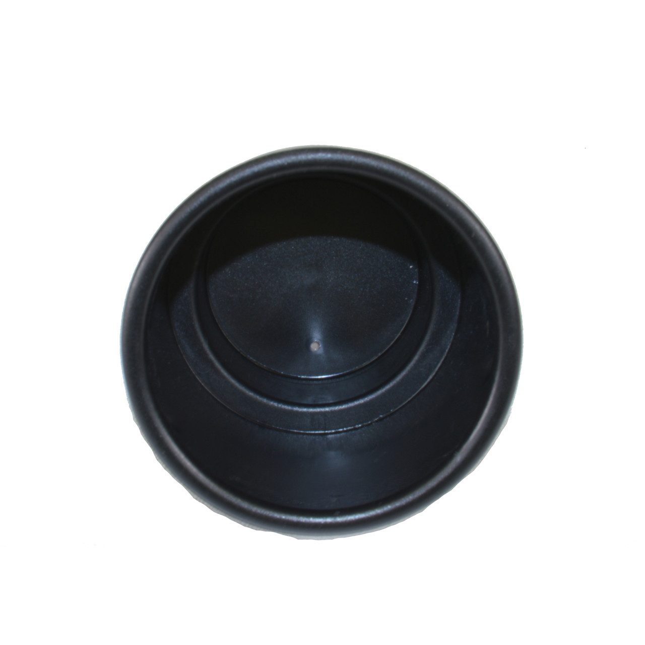 Черный пластиковый подстаканник