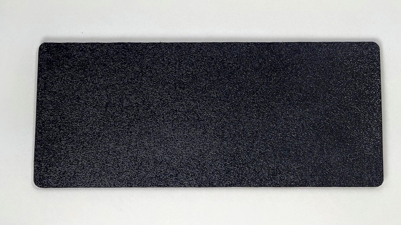 Черная пустая панель стереобокса