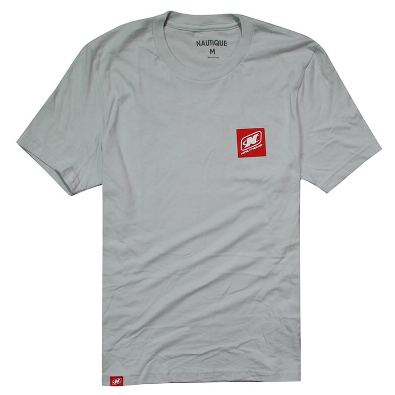 Роскошная футболка Nautique Next Level- серебристая