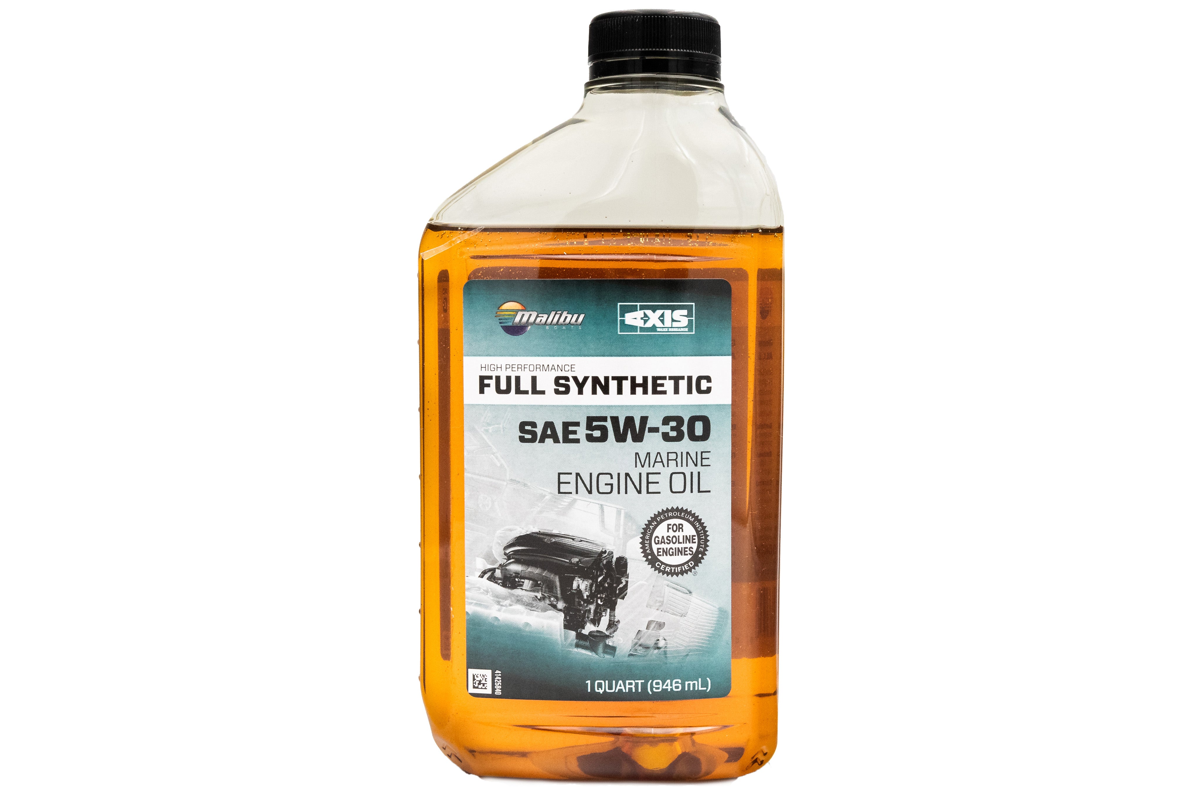Высокоэффективное полностью синтетическое моторное масло Malibu/Axis 5W-30 - Литр