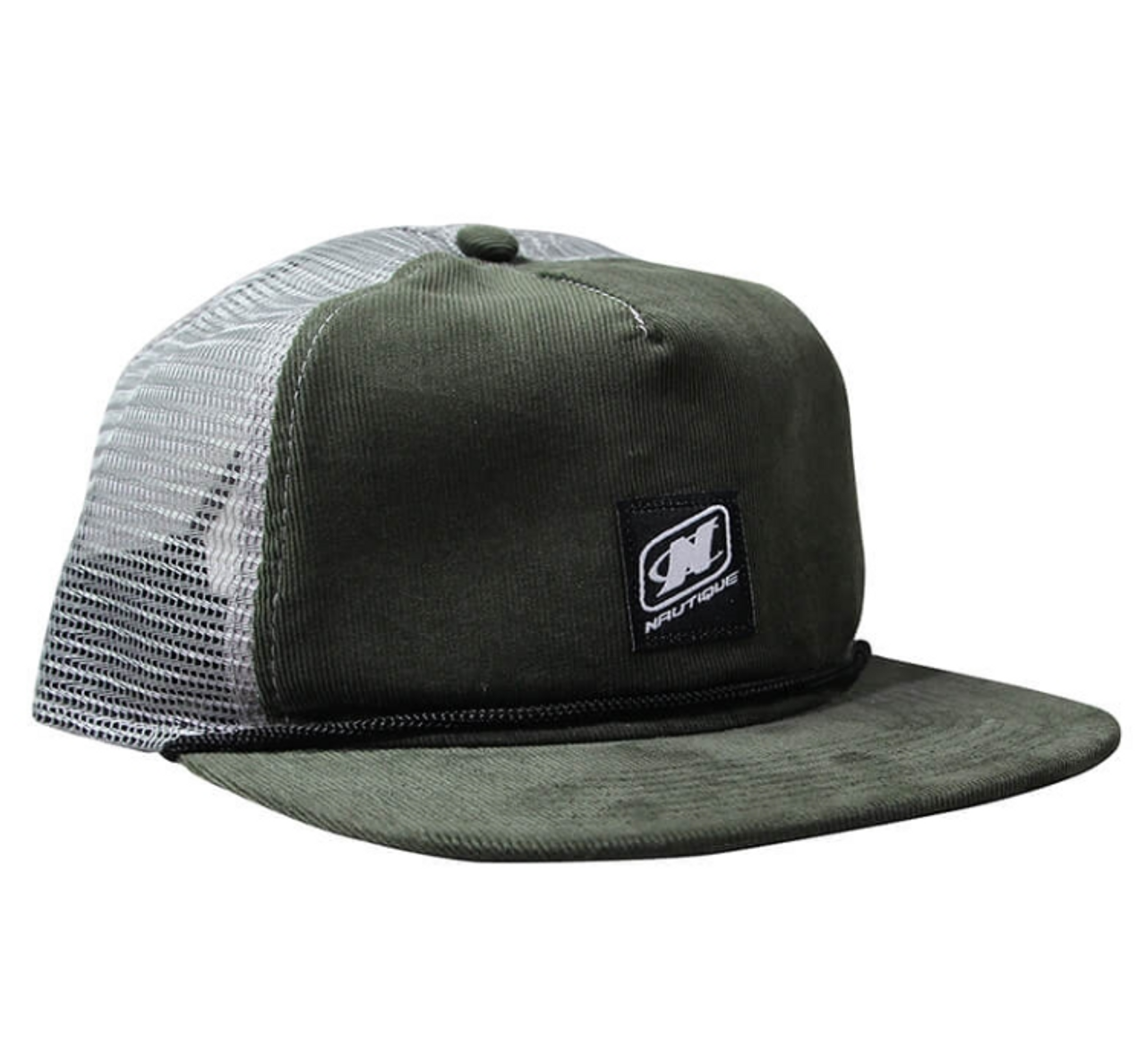 Бейсболка с логотипом Nautique (вельвет)