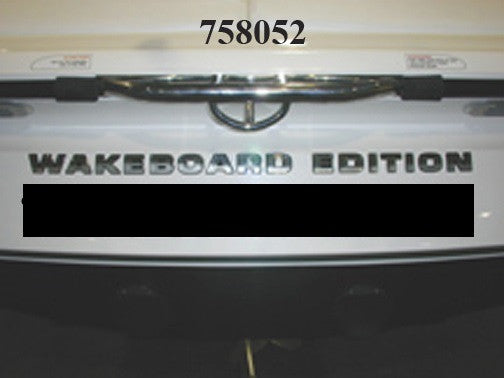 НАКЛЕЙКА-ТРАНС. ""ИЗДАНИЕ ДЛЯ ВЕЙКБОРДА"" ЗАКАЗЫВАЙТЕ ТОЛЬКО 758050 ДЛЯ ""MC"" 205V/ X5/ X10/ X30 '01-05