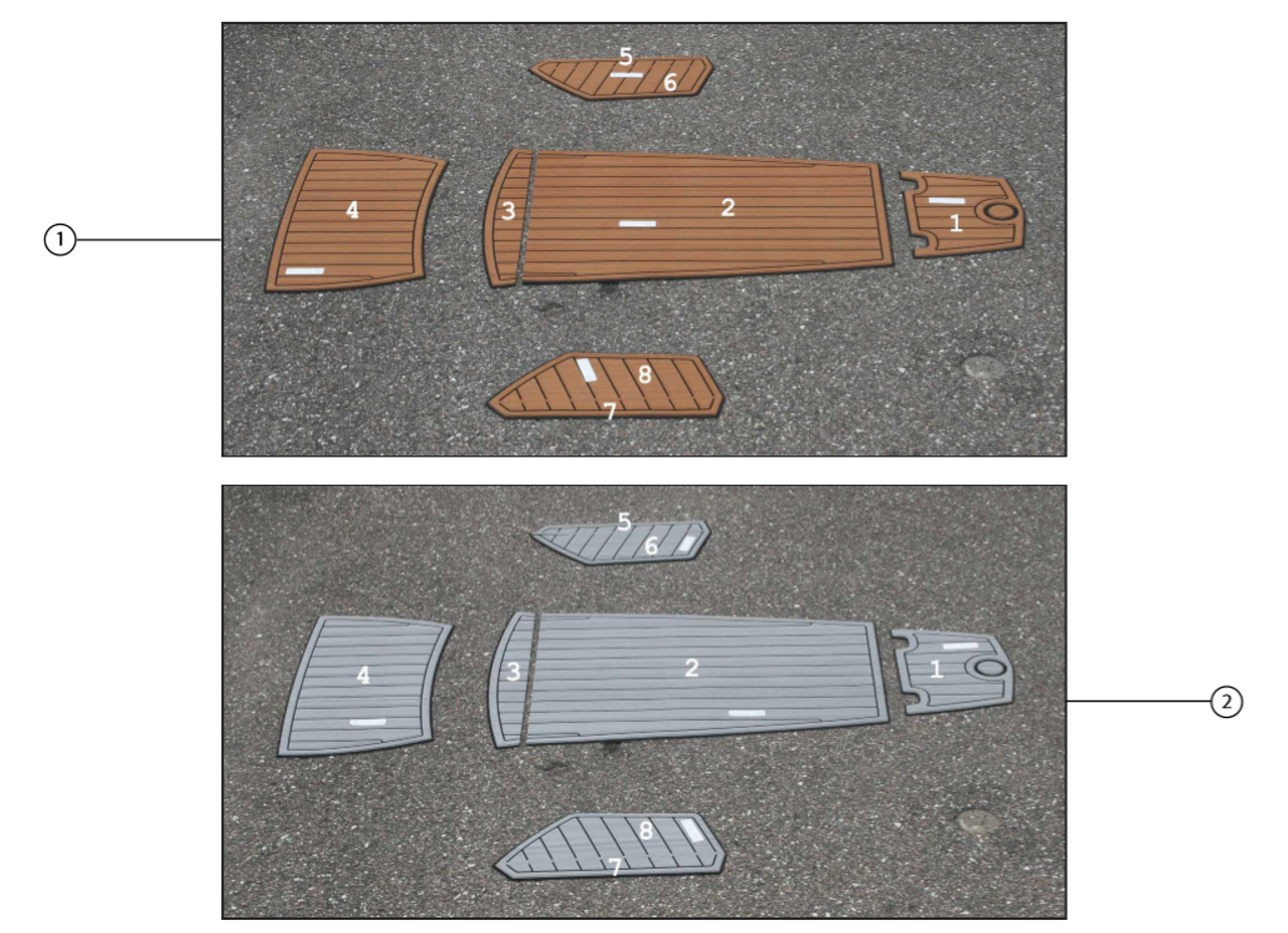 2014-2015 Комплект транца G21 SeaDek