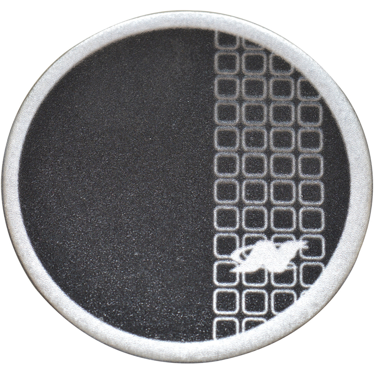 НАКЛЕЙКА,ЗАГОТОВКА с логотипом КОРПОРАЦИИ (для отверстий диаметром 2 дюйма) - наклейка диаметром 2-1/8 дюйма