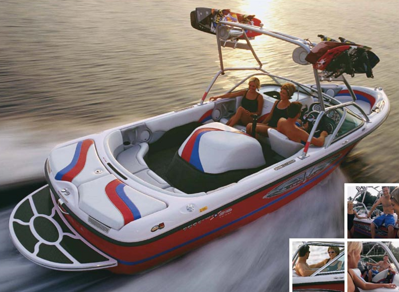 90-92 CORRECT CRAFT SPORT NAUTIQUE W/ SWPF I/O – Sundrua Storm Gray- ОТКРЫТАЯ КОРОБКА