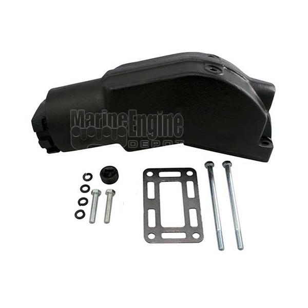 4,3Л/262ci - 5,7л/350ci Выхлопной стояк в стиле Volvo