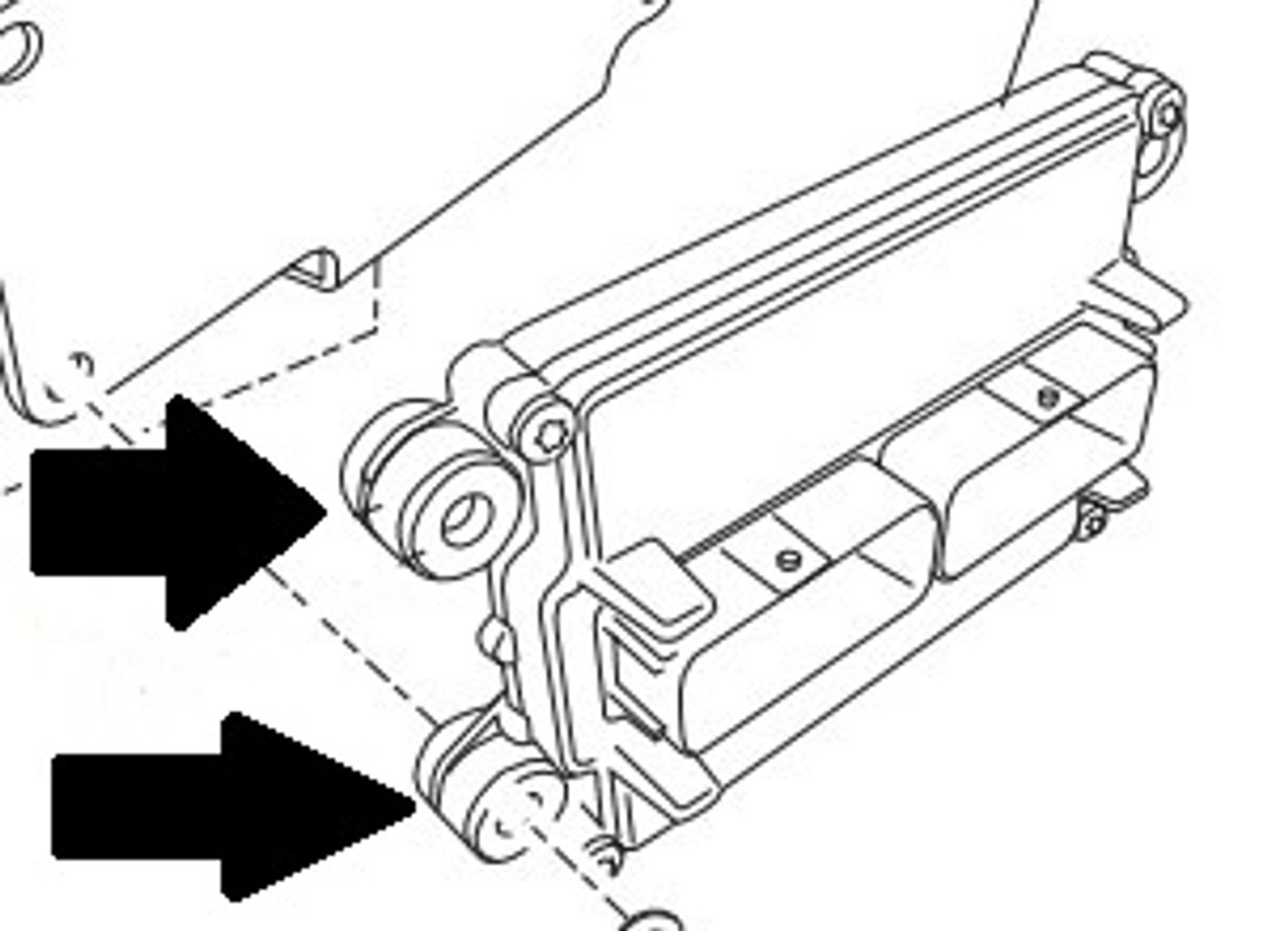 ИЗОЛЯТОР ECM, РЕЗИНОВЫЙ