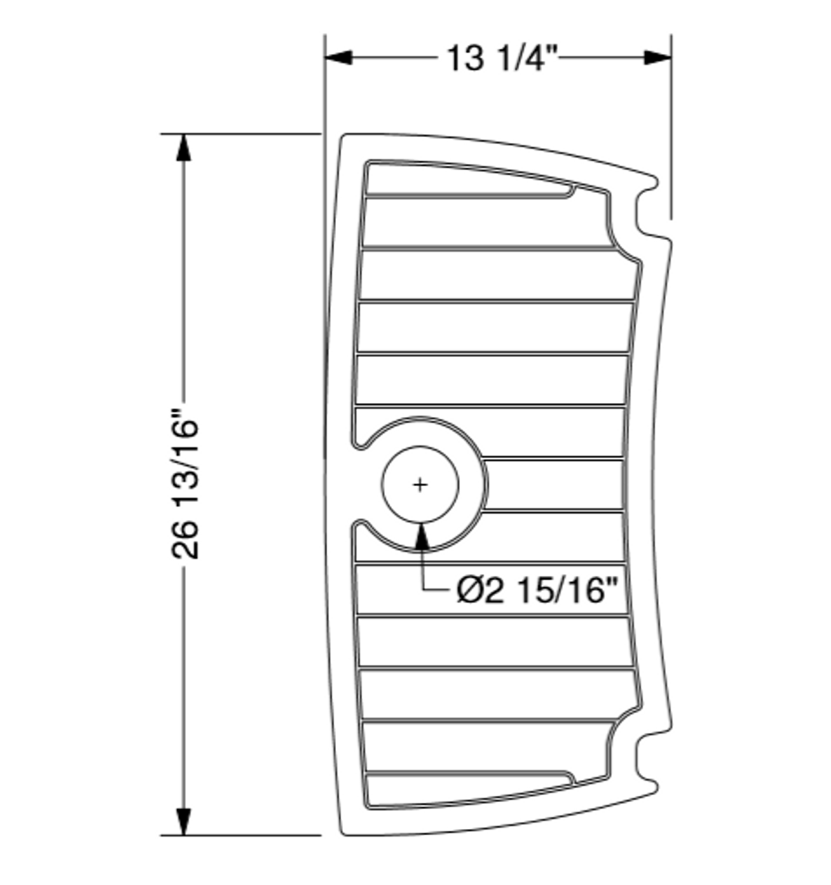 2016-2020 Транцевый охладитель G23/G25 SeaDek