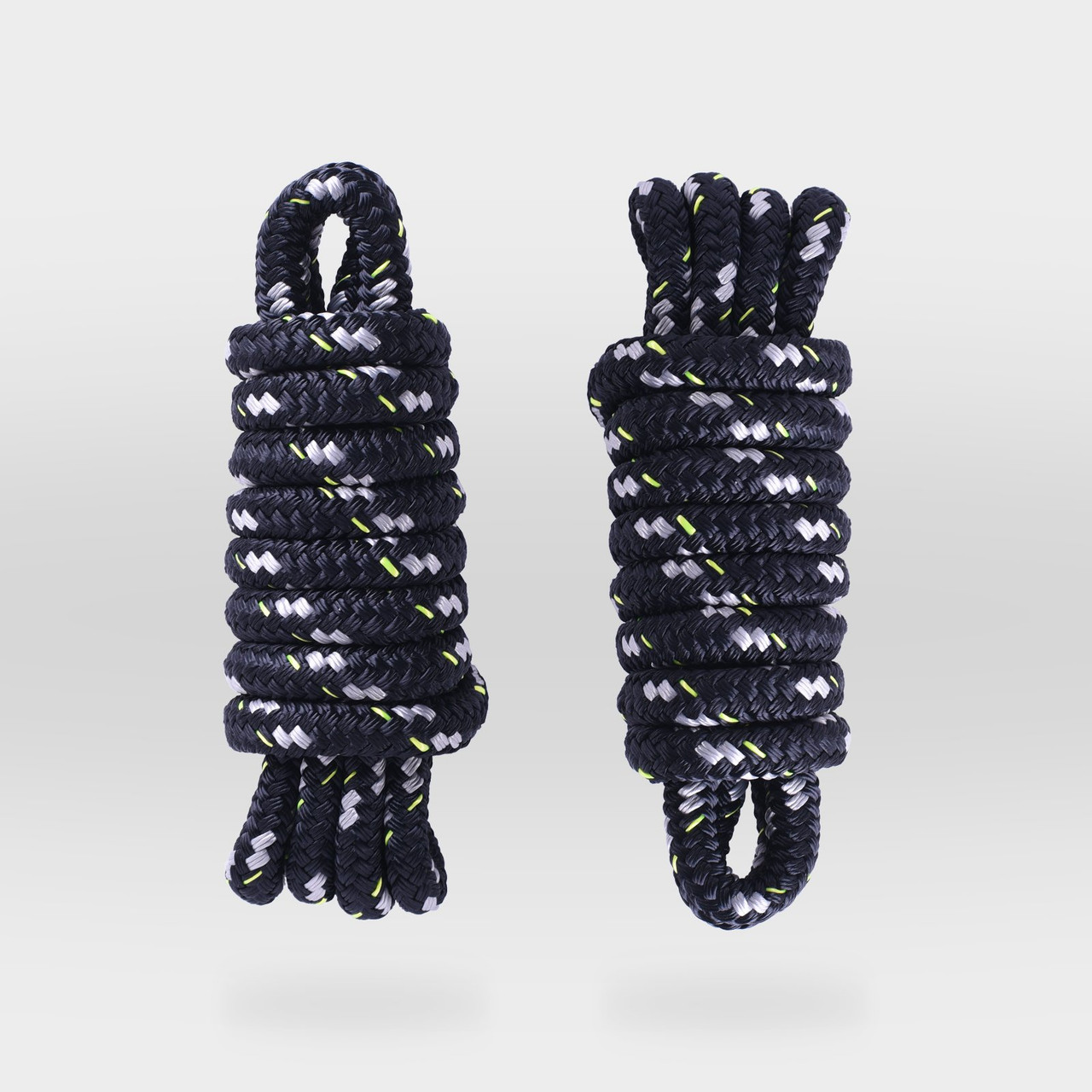 Линия крыла- 3/8"x6"- Черная с неоново-желтым акцентом