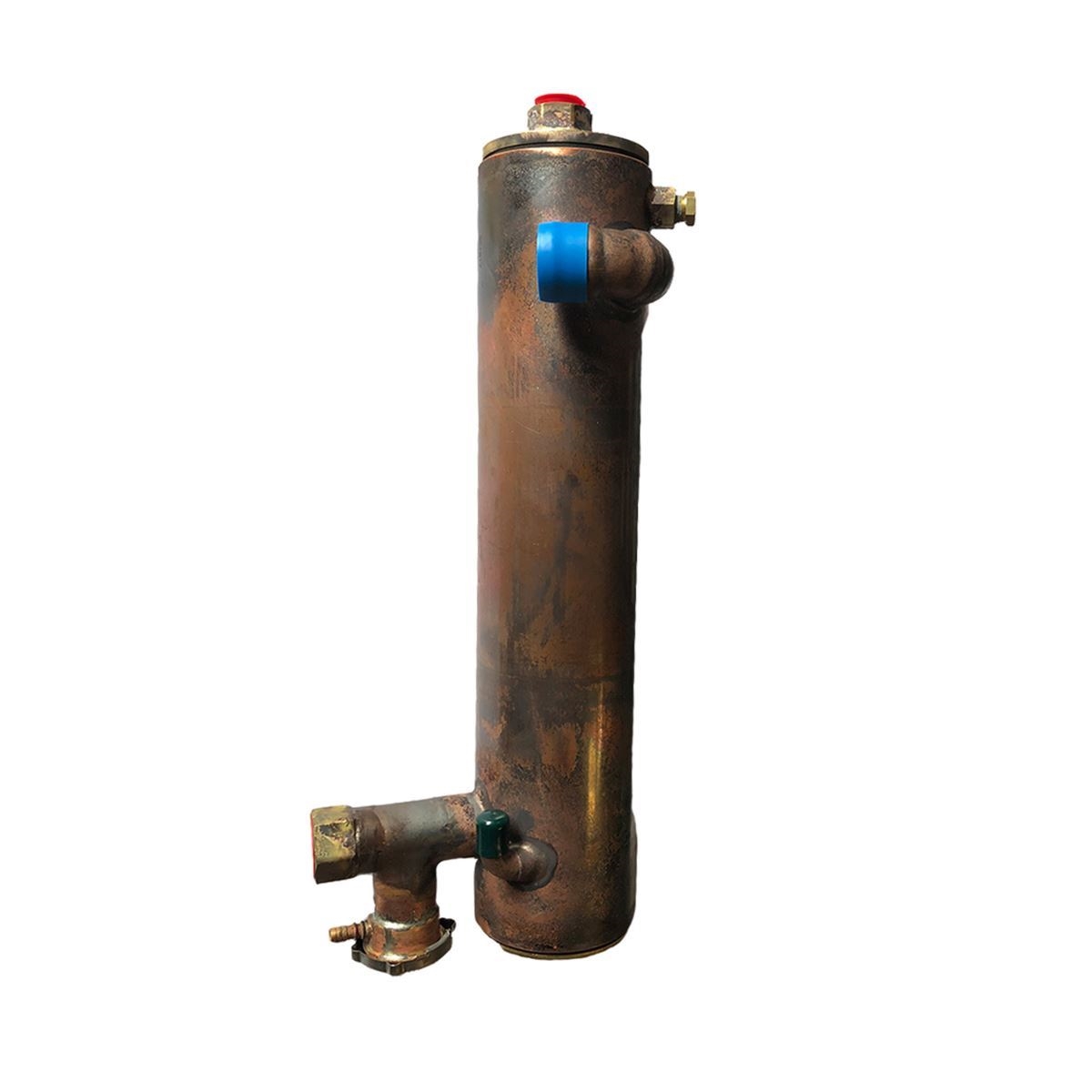 Теплообменник вертикального монтажа объемом 6,0 л - 6,2 Л (удлиненный) диаметром 4 дюйма