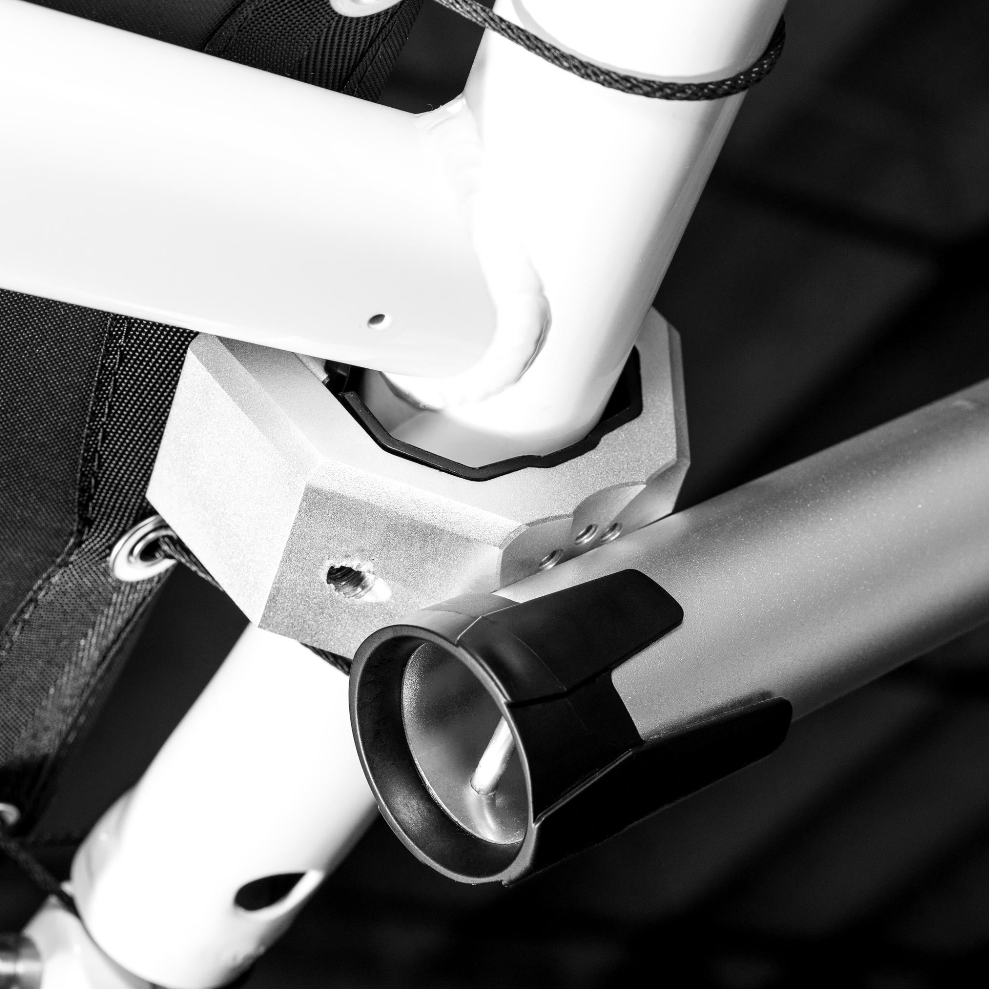 Одиночный держатель стержня