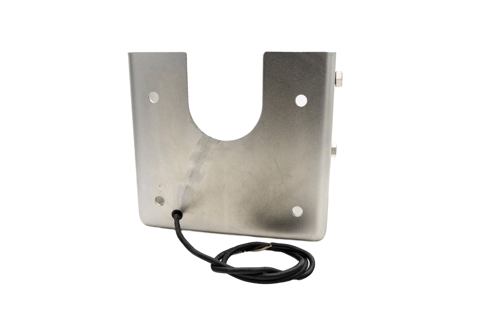 Клиновой кронштейн транца, с датчиком CPI, дробеструйная обработка SS, Ось, Rev2, 17