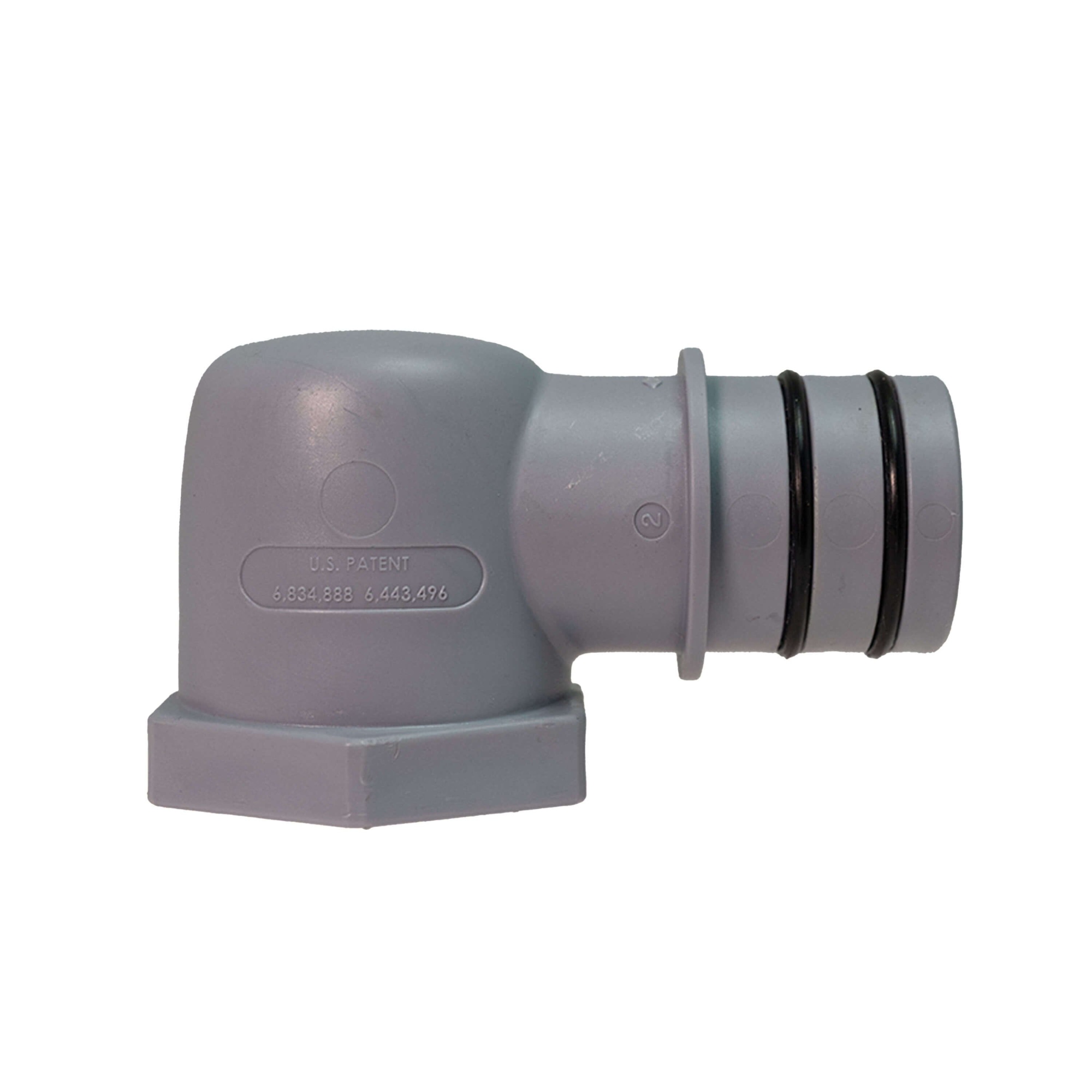 1-1 / 2 "Qwik-Lok Мужской x 1-1 / 2"12 УНФ Женский локтевой фитинг