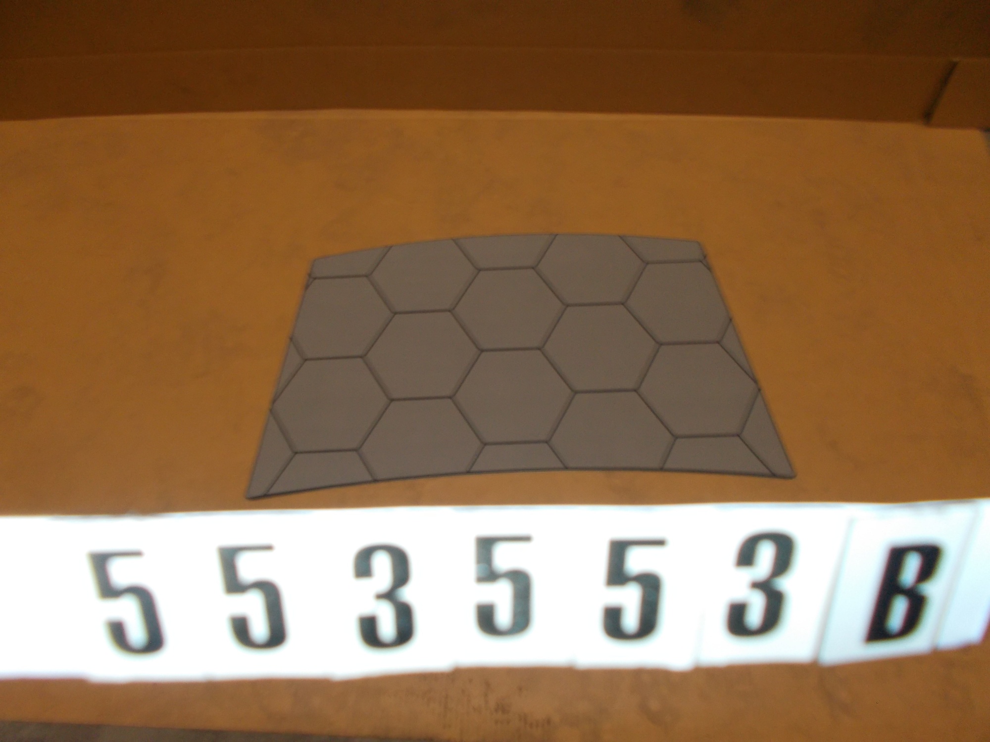 ПЛОЩАДКА ДЛЯ ПЛАВАНИЯ С ШЕСТИГРАННОЙ ГОЛОВКОЙ ПО ЦЕНТРУ REV B NXT20 '15