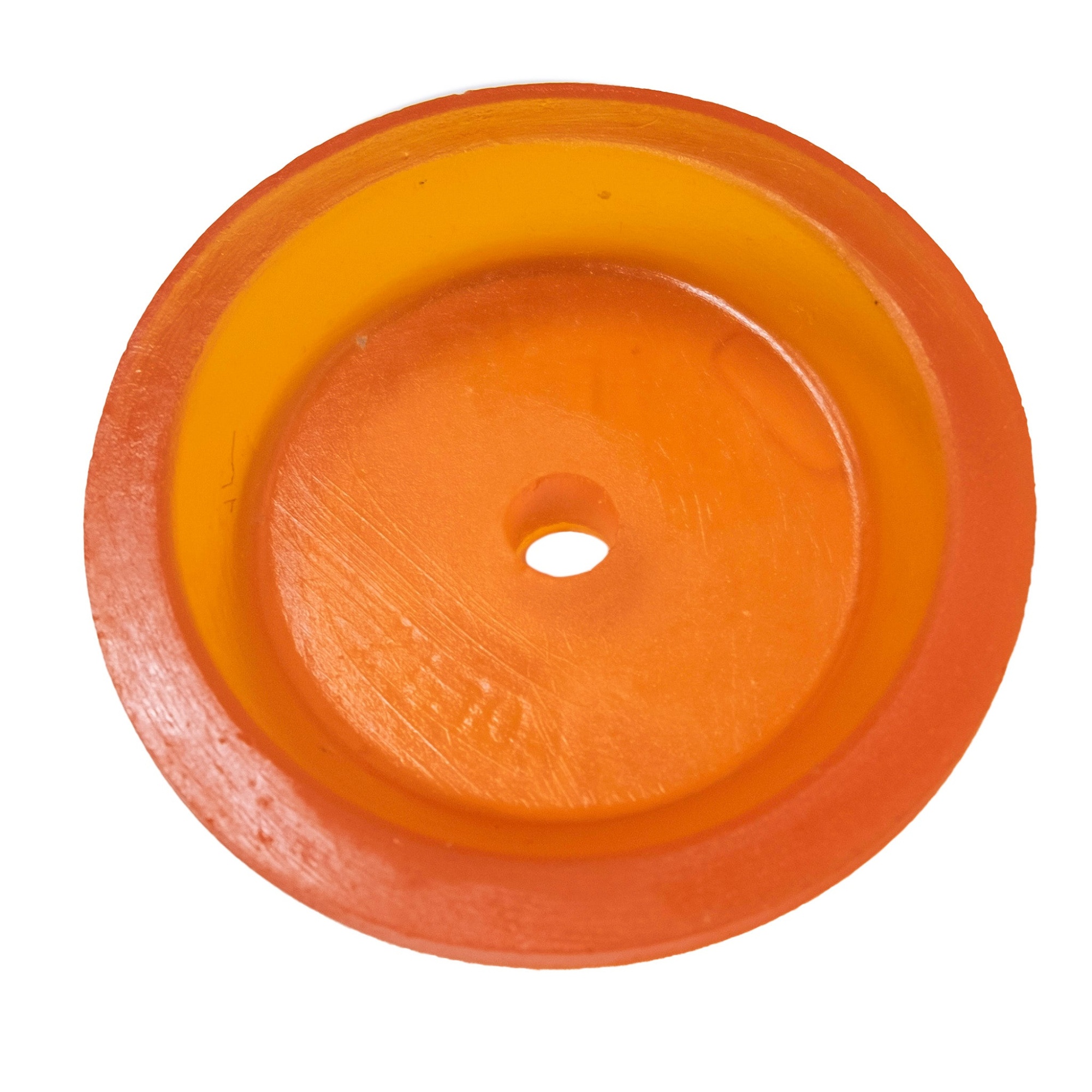 Раструб на роликовом конце, оранжевый