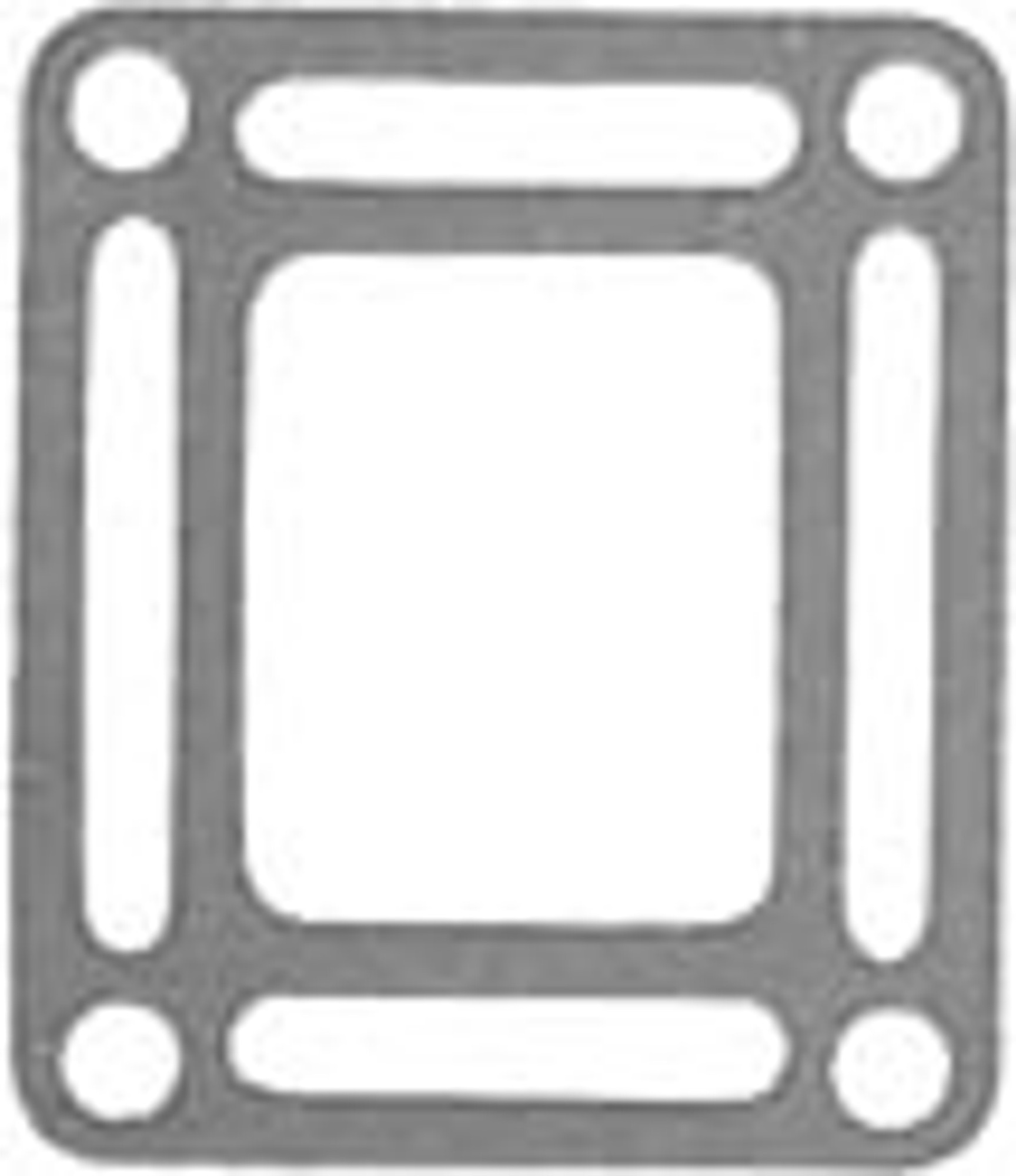 Выпускной патрубок MerCruiser/стояк к прокладке выпускного коллектора