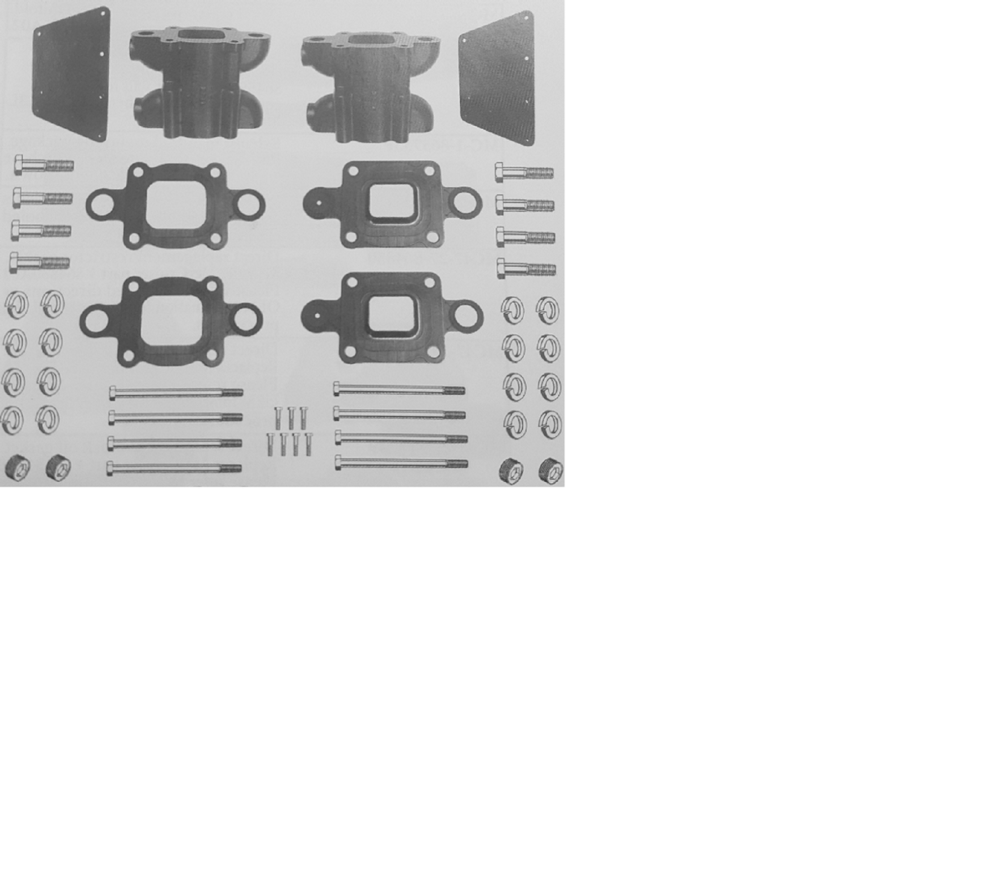 Прокладка для сухого соединения MerCruiser 6"