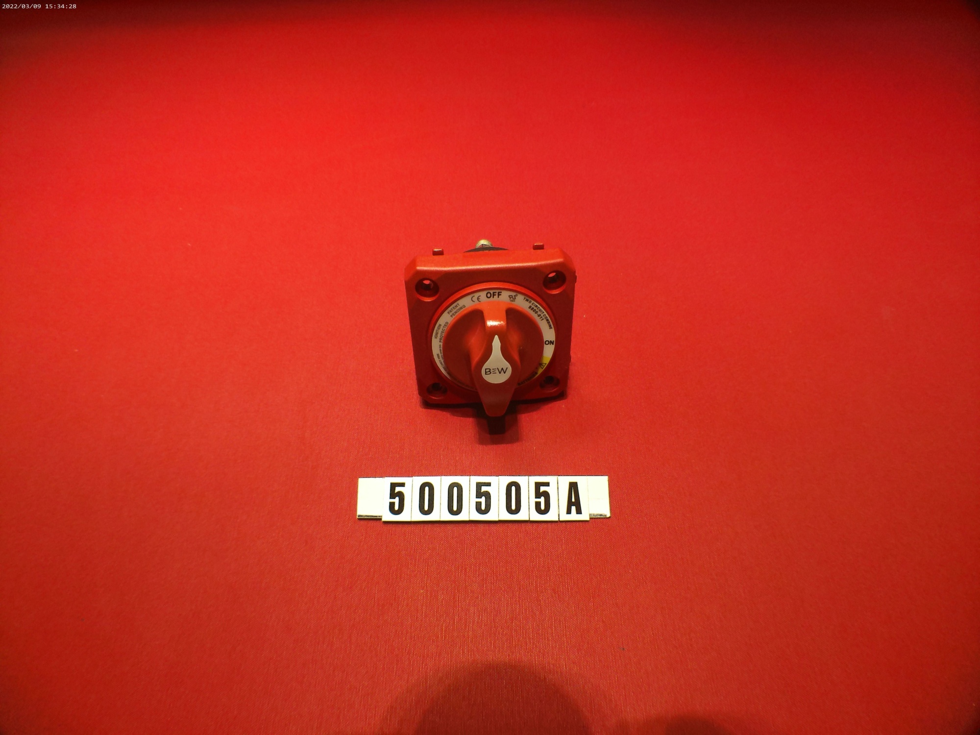 ПЕРЕКЛЮЧАТЕЛЬ- ДВОЙНАЯ БАТАРЕЯ НА 4 ПОСТА BLUE SEA REV A