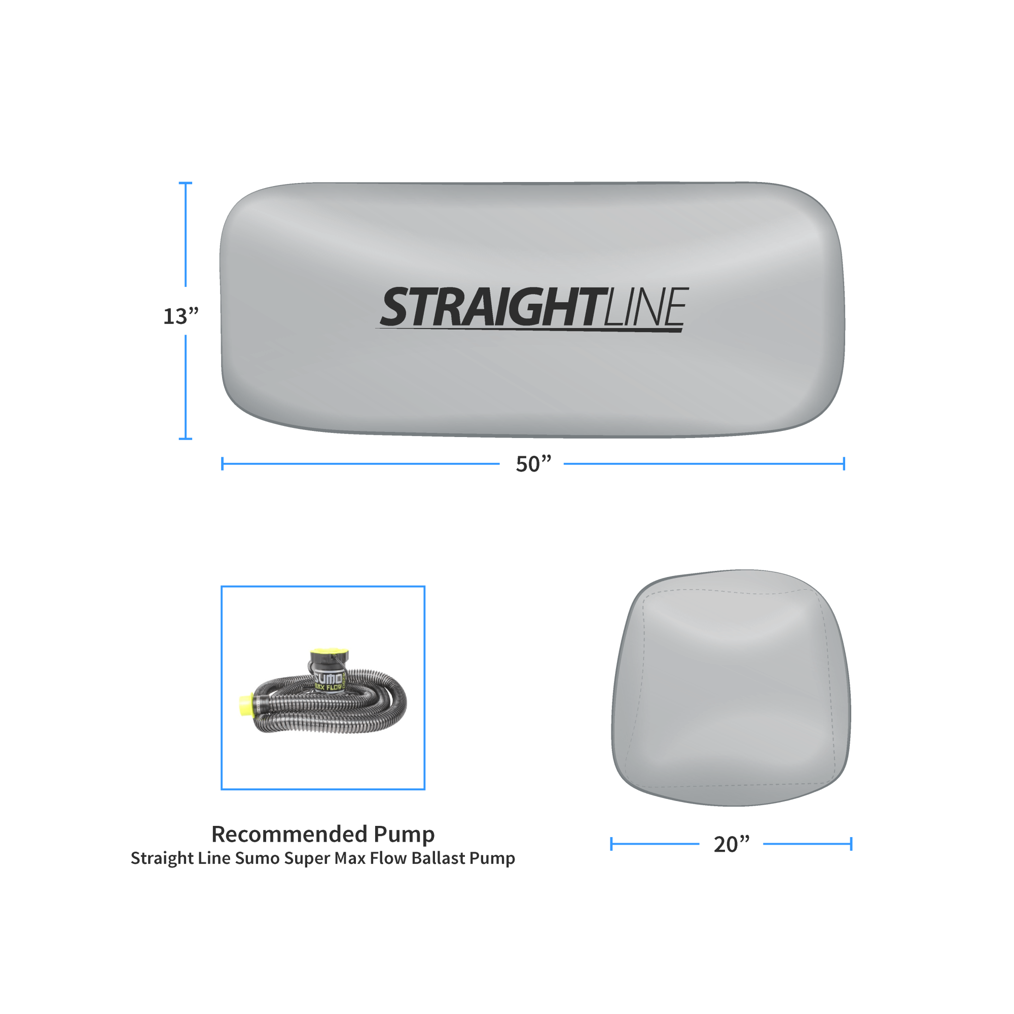 Балластный мешок Straight Line Sumo Max 575 (575 фунтов)