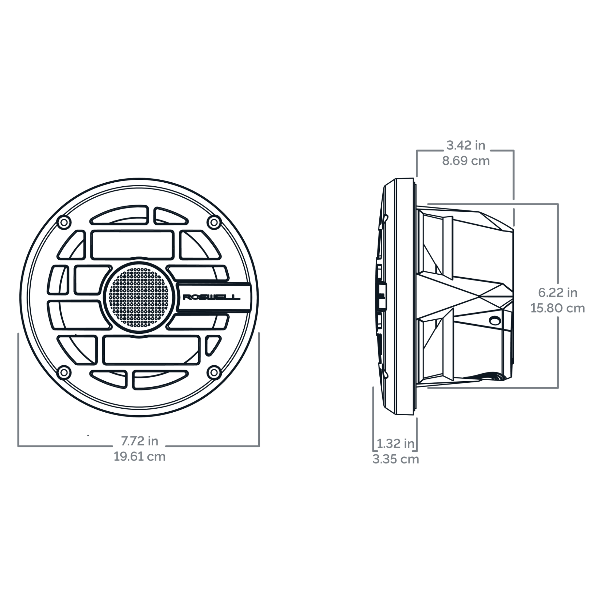 R 6,5" Морской динамик