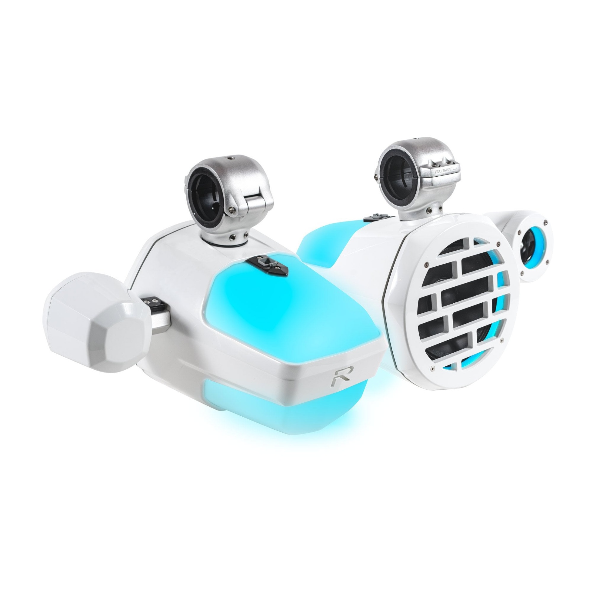 R1 Pro Tower Speakers - White Grill