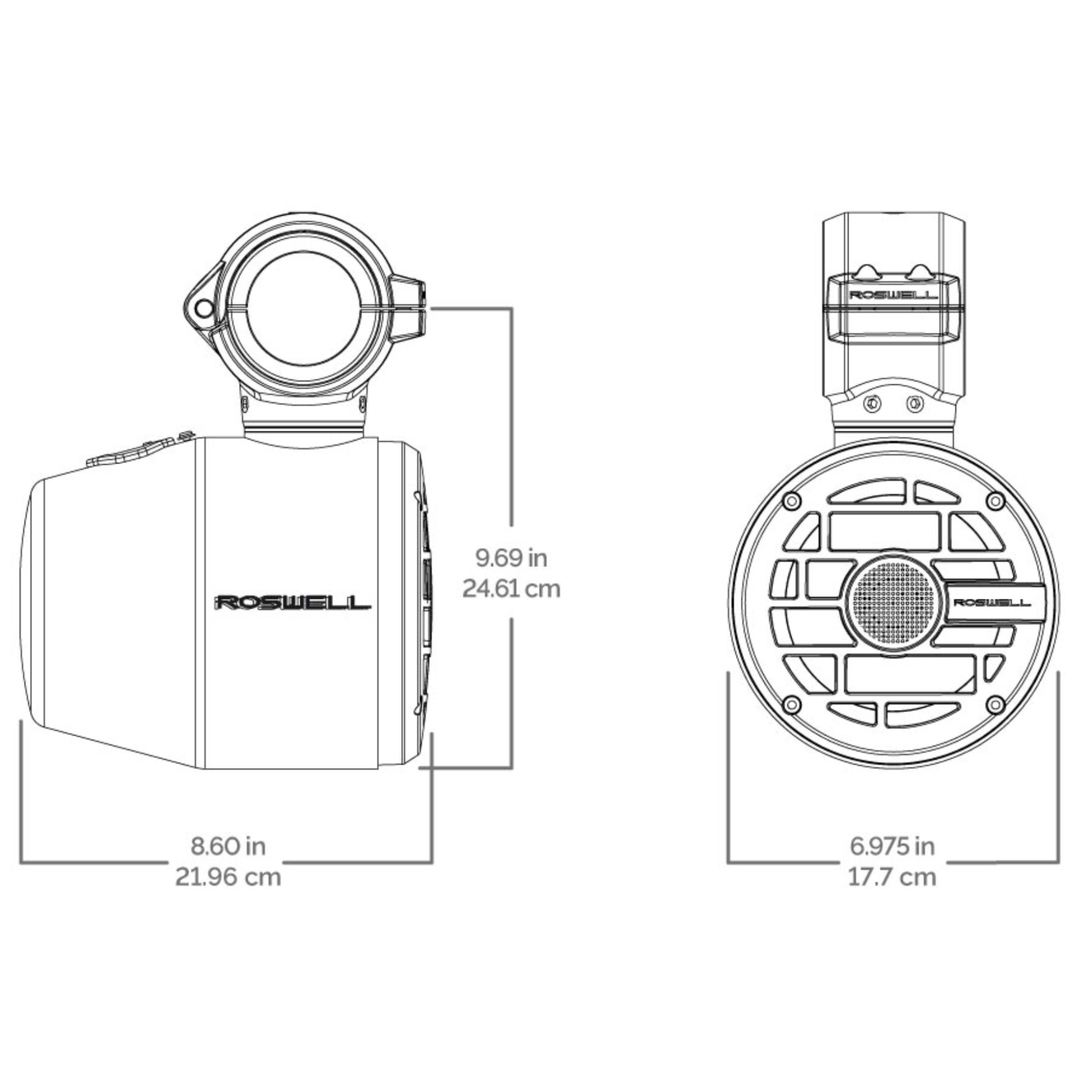 R 6,5-дюймовые башенные динамики